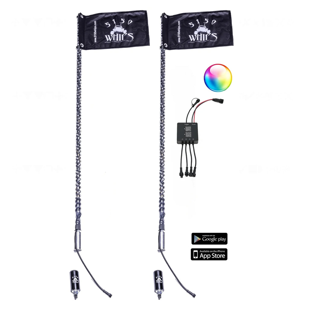 5150 187 LED Whips – Pair