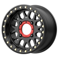 GRENADE UTV BEADLOCK SATIN BLACK 15X6 4/156 38MM