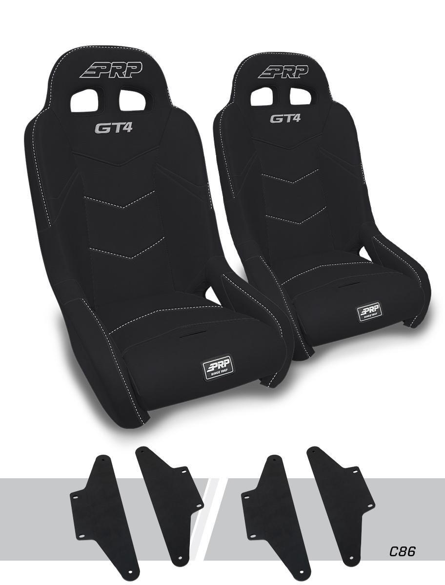 PRP  GT4 Suspension Seats Kit for Can-Am Maverick X3 (Pair)