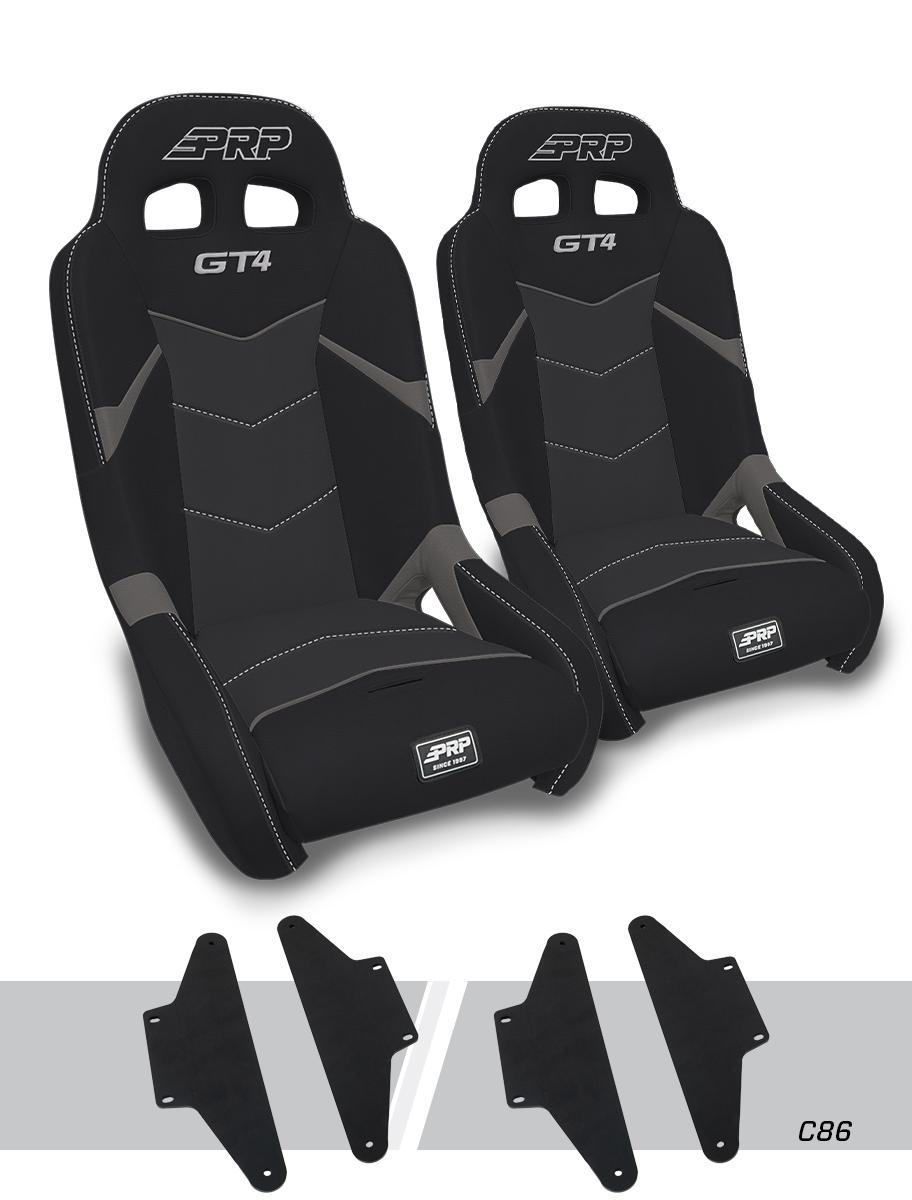 PRP  GT4 Suspension Seats Kit for Can-Am Maverick X3 (Pair)