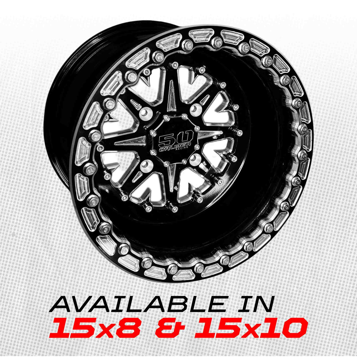 502 Billet Aluminum Beadlock wheel Black