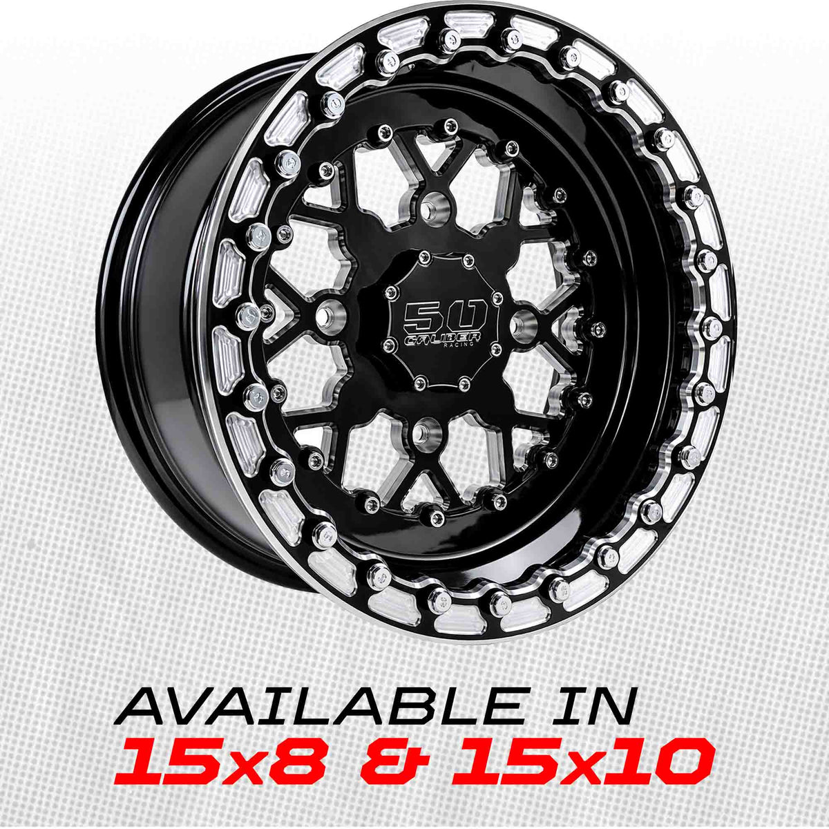 503 Billet Aluminum Beadlock wheel Black
