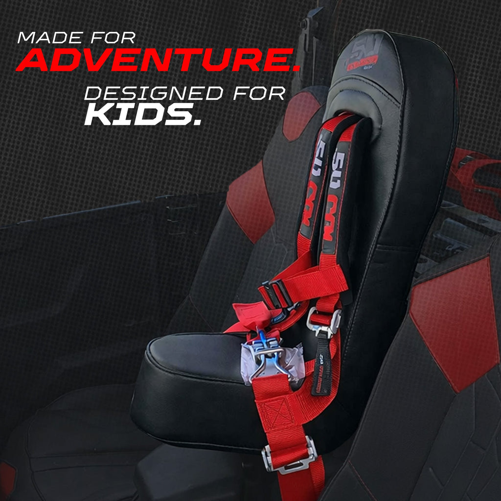 Can-Am X3 Bump Seat with Harness - build for kids