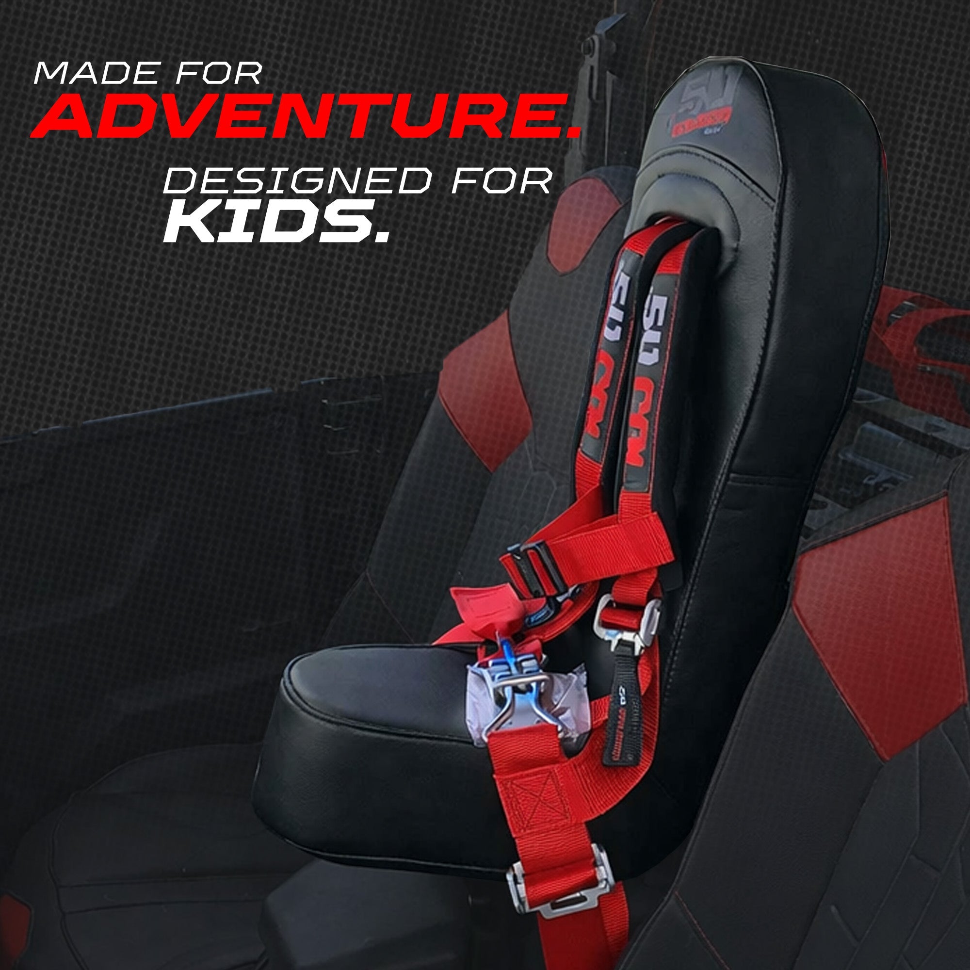 Polaris General Bump Seat with Harness