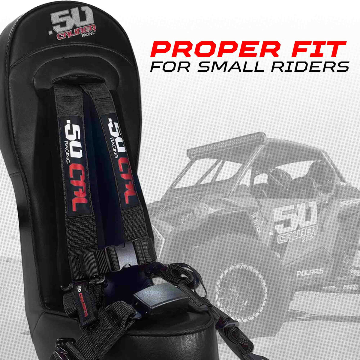 RZR PRO XP 4 Rear Bump Seat & Safety Harness