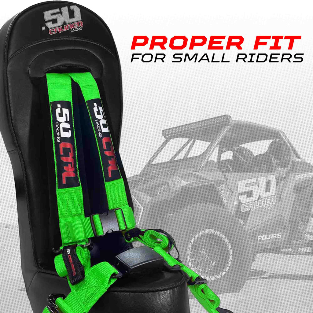 RZR PRO XP 4 Rear Bump Seat & Safety Harness