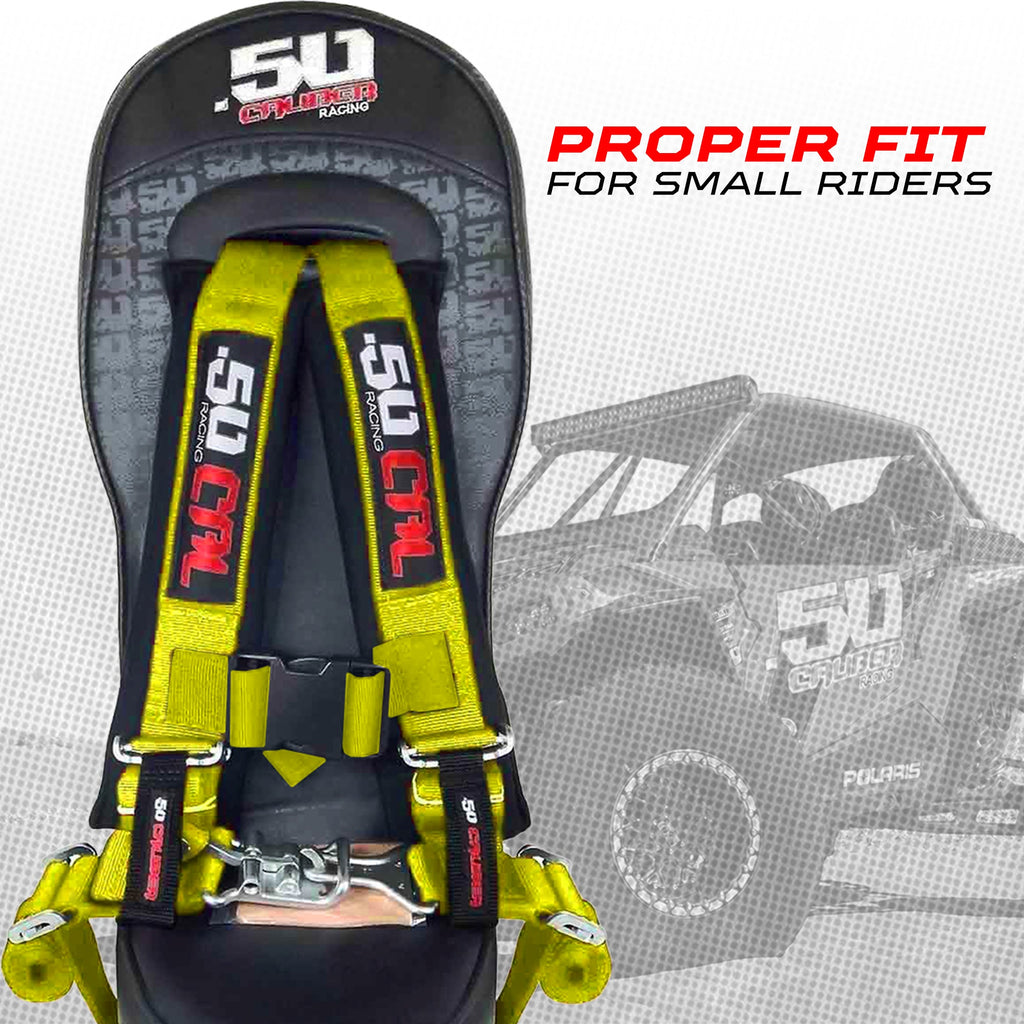 RZR PRO XP 4 Rear Bump Seat & Safety Harness