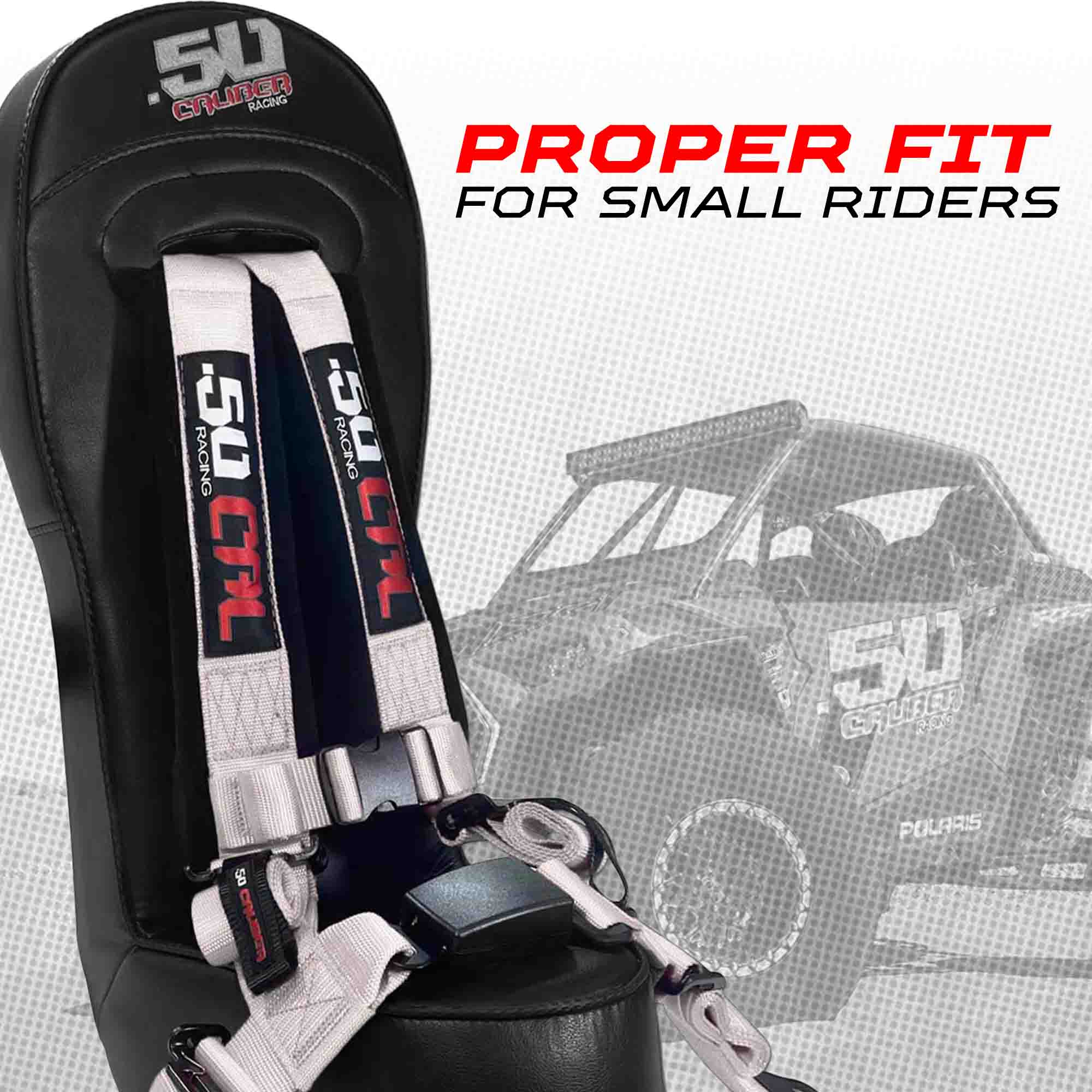 Can-Am X3 Bump Seat with Harness - build for kids