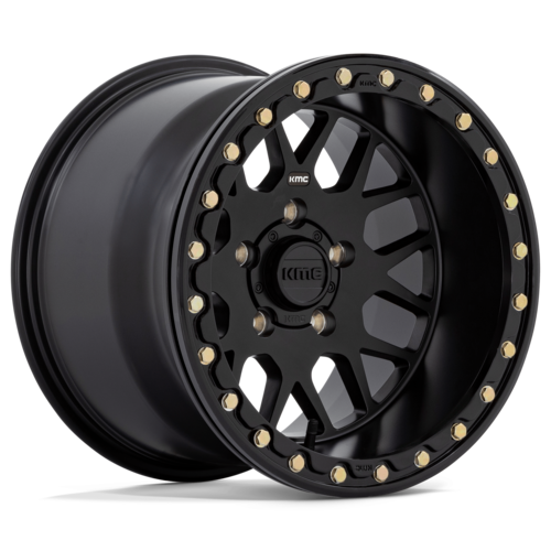 GRENADE UTV BEADLOCK SATIN BLACK 15X10 4/156 0MM