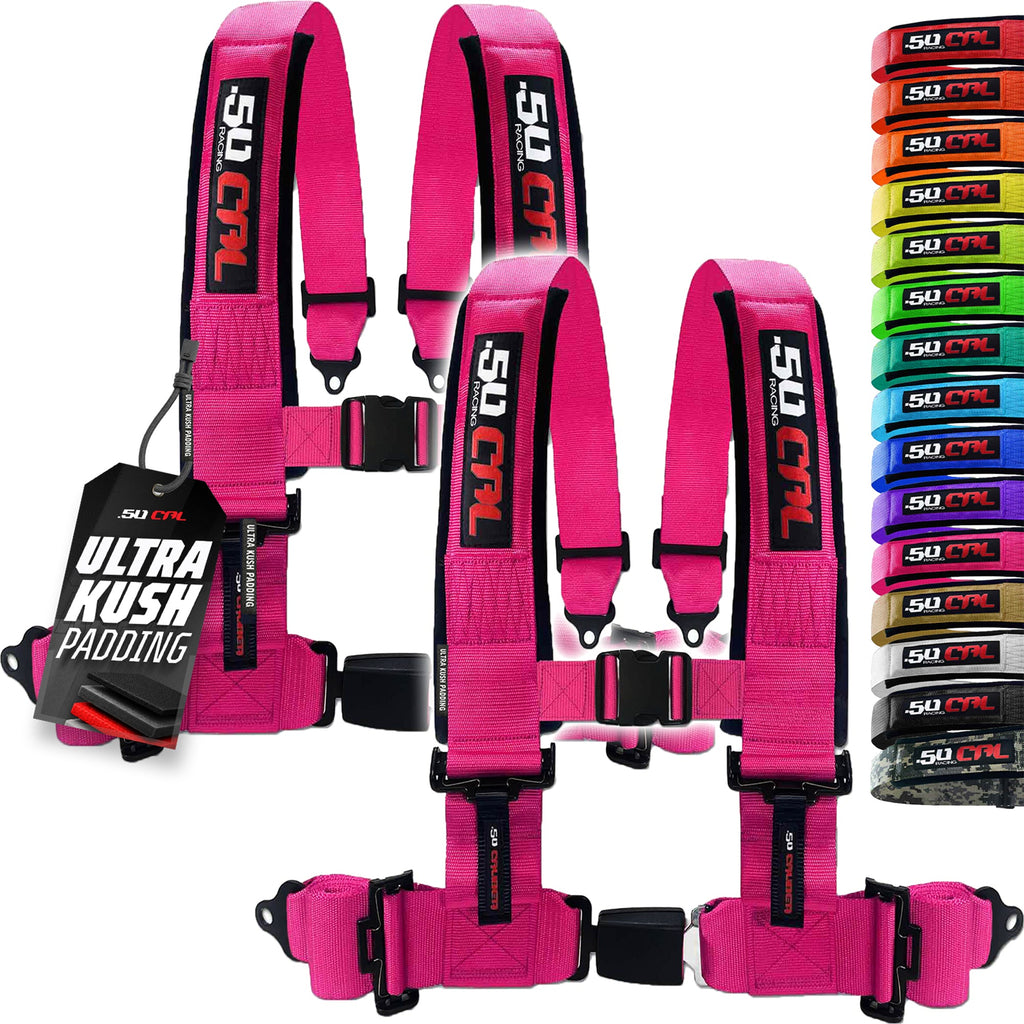 Pro Series 4 point Harness with push button release 2" & 3" available