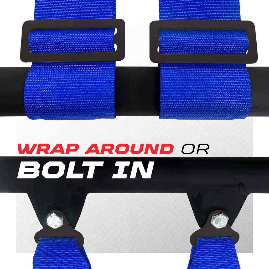 Pro Series 4 point Harness with push button release 2" & 3" available