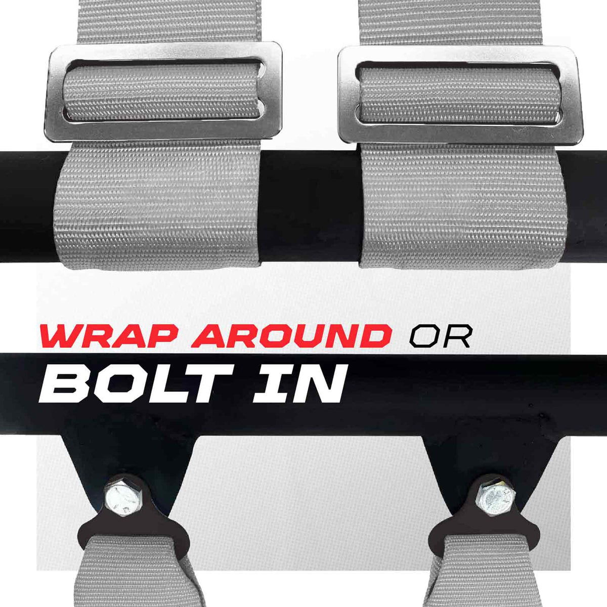 2" 4 Point Racing Harness – Pro Series Race Latch | 50 Caliber Racing