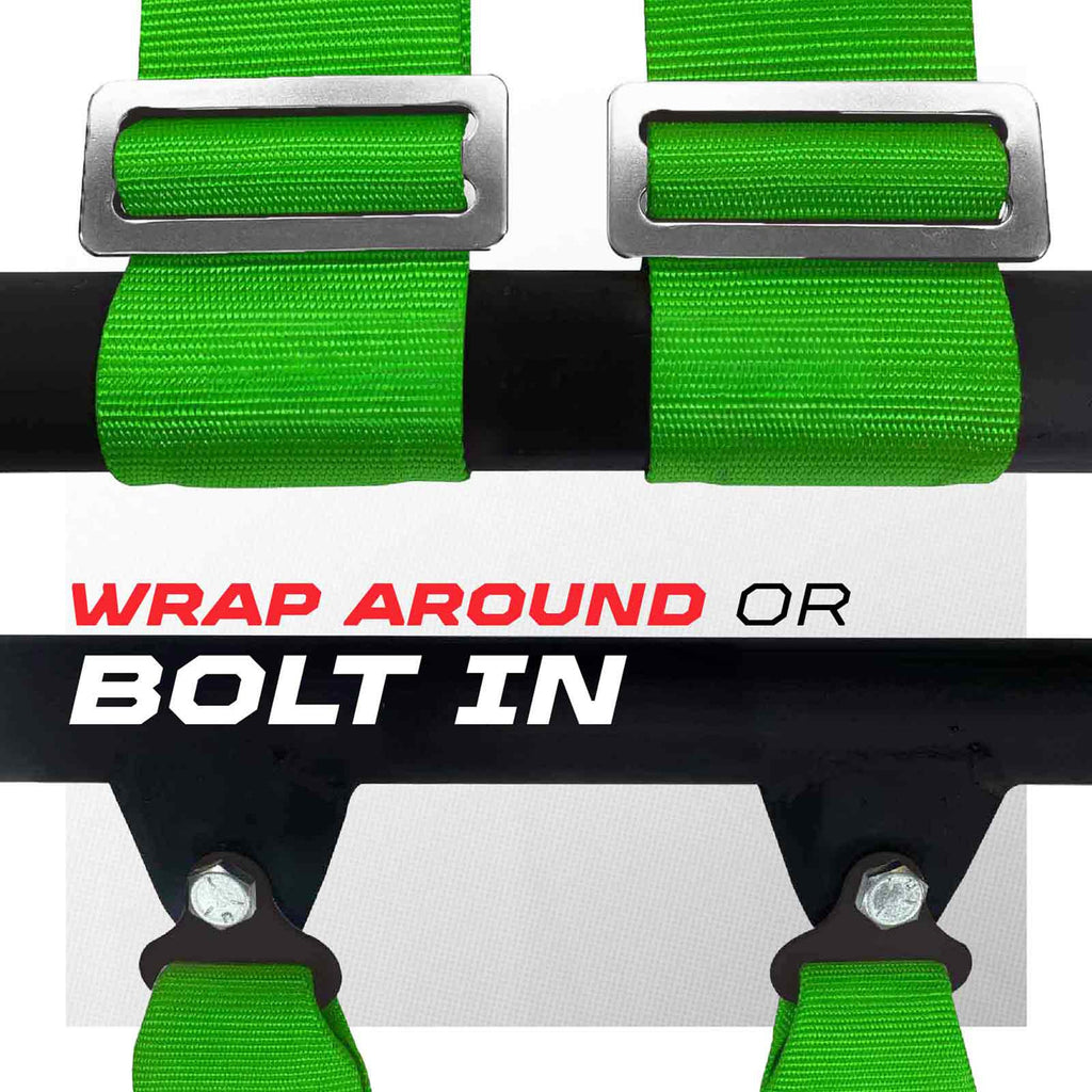 2" 5 Point Racing Harness – Pro Series Race Latch | 50 Caliber Racing