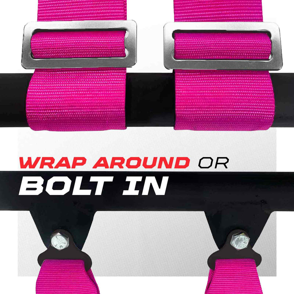 3" 5 Point Racing Harness – Pro Series Race Latch | 50 Caliber Racing