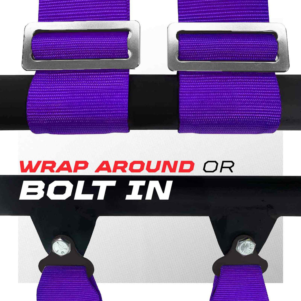 3" 5 Point Racing Harness – Pro Series Race Latch | 50 Caliber Racing