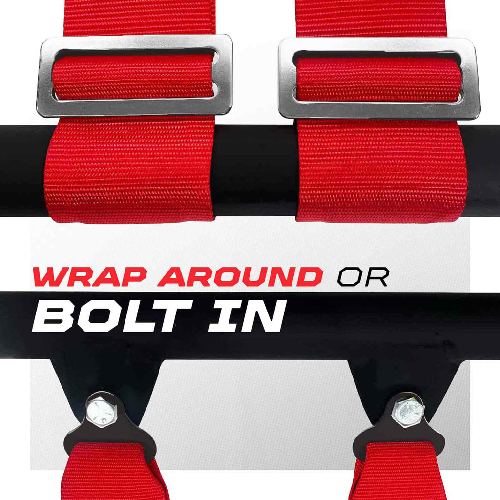 3" 5 Point Racing Harness – Pro Series Race Latch | 50 Caliber Racing