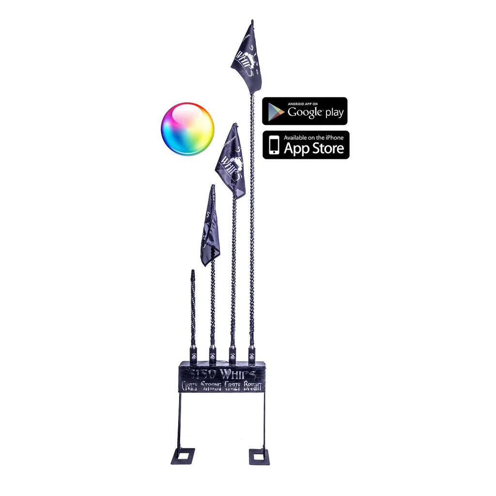5150 187 LED Whips – Pair