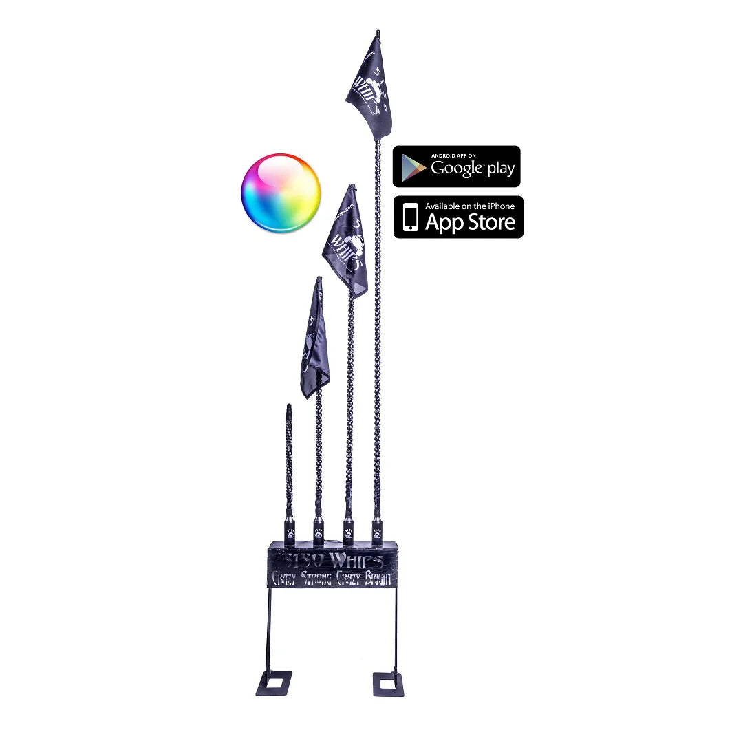 5150 187 LED Whips – Pair