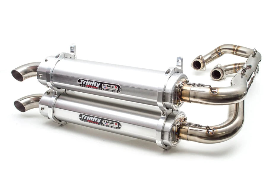 TRINITY GENERAL 1000 / RZR 1000S / RZR 900S EXHAUST - DUAL FULL SYSTEM