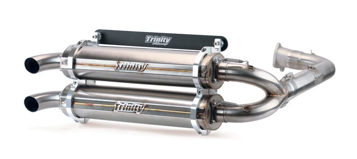 TRINITY RZR PRO XP / TURBO R EXHAUST - STAINLESS STEEL - FULL SYSTEM