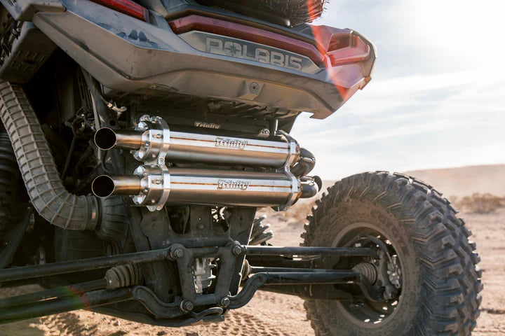 TRINITY RZR PRO XP / TURBO R EXHAUST - STAINLESS STEEL - FULL SYSTEM