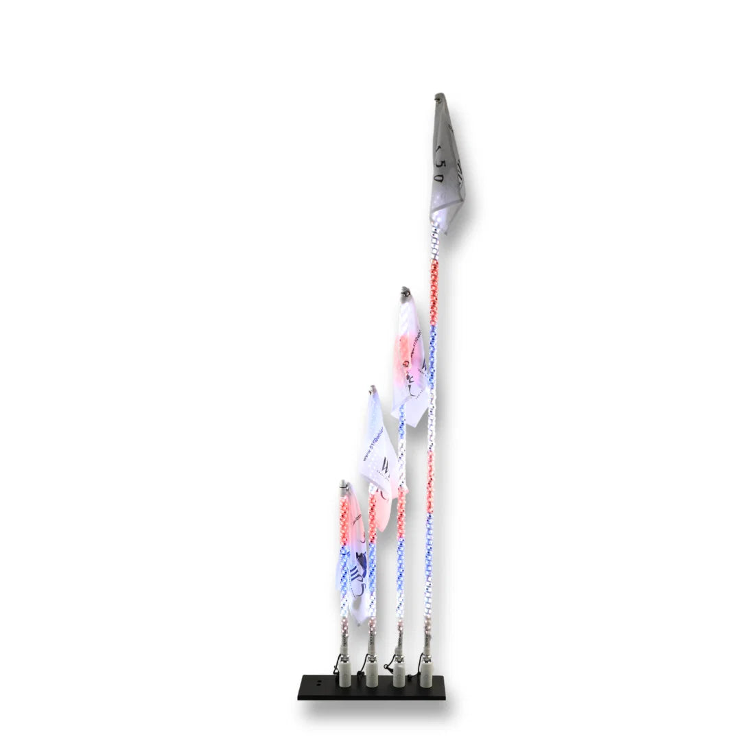 5150 187 Chalk Line LED Whips – Pair