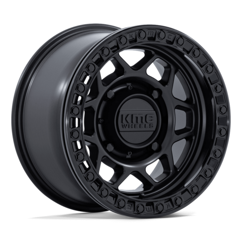 TORX UTV BEADLOCK MATTE BLACK W/ GLOSS BLACK RG 15X8 4X156 0MM