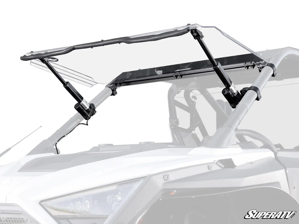 Polaris RZR Turbo R MaxDrive Power Flip Windshield