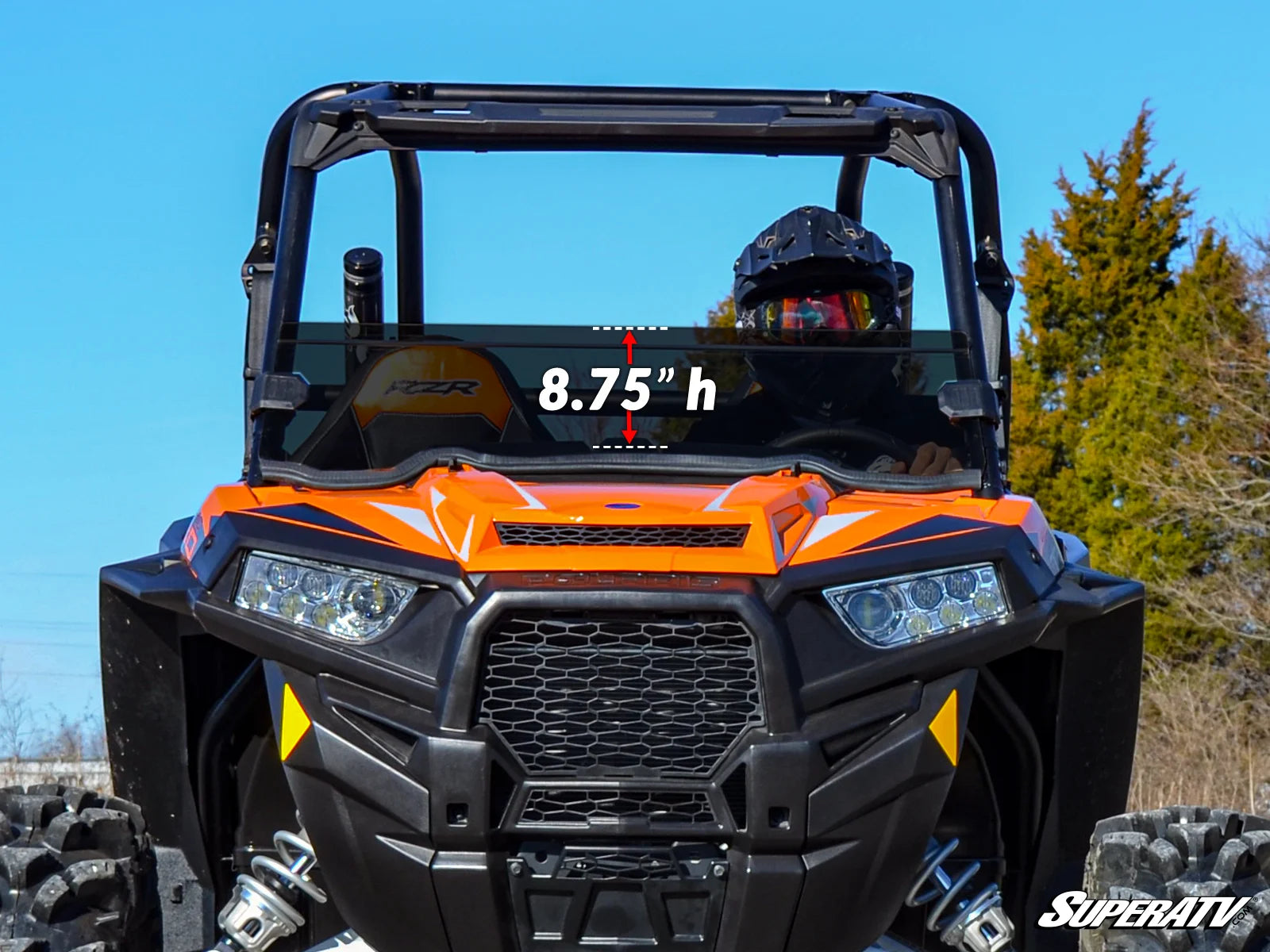 Polaris RZR XP 1000 Half Windshield