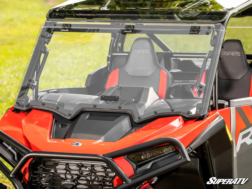 Polaris RZR XP S Scratch-Resistant Flip Windshield