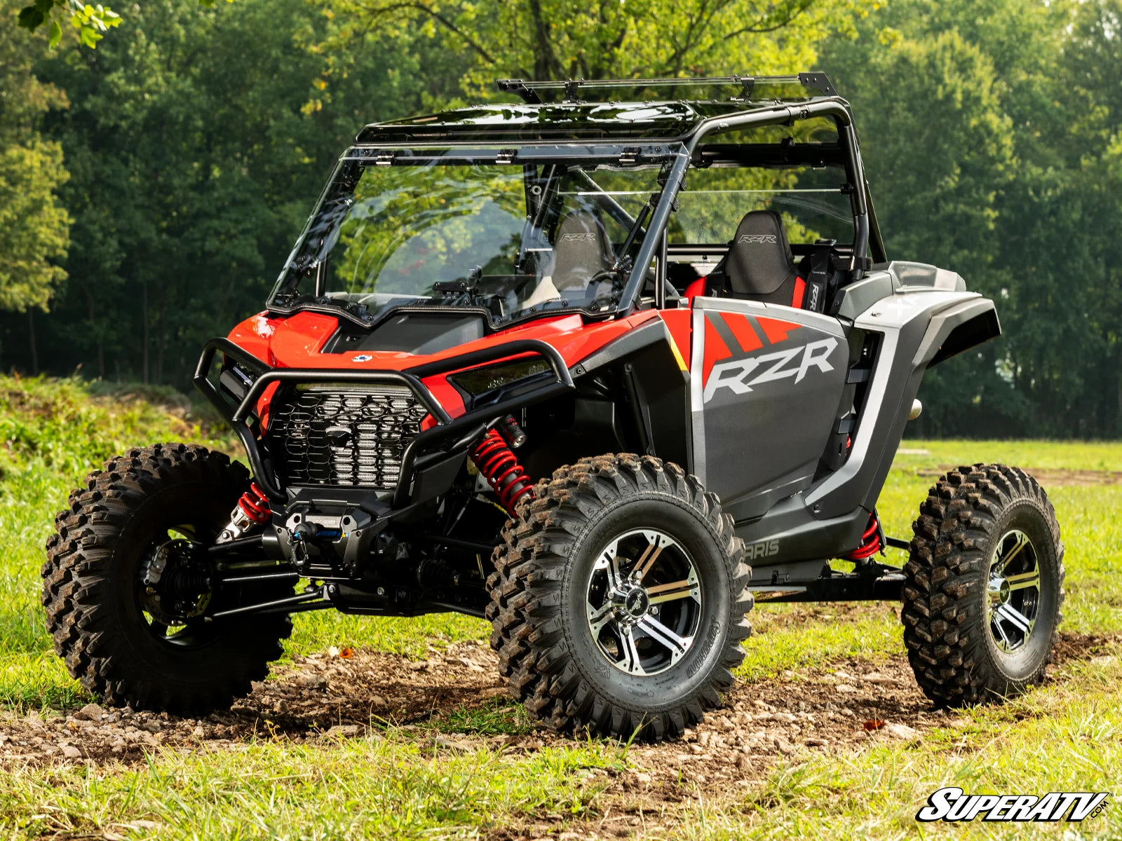 Polaris RZR XP S Scratch-Resistant Flip Windshield