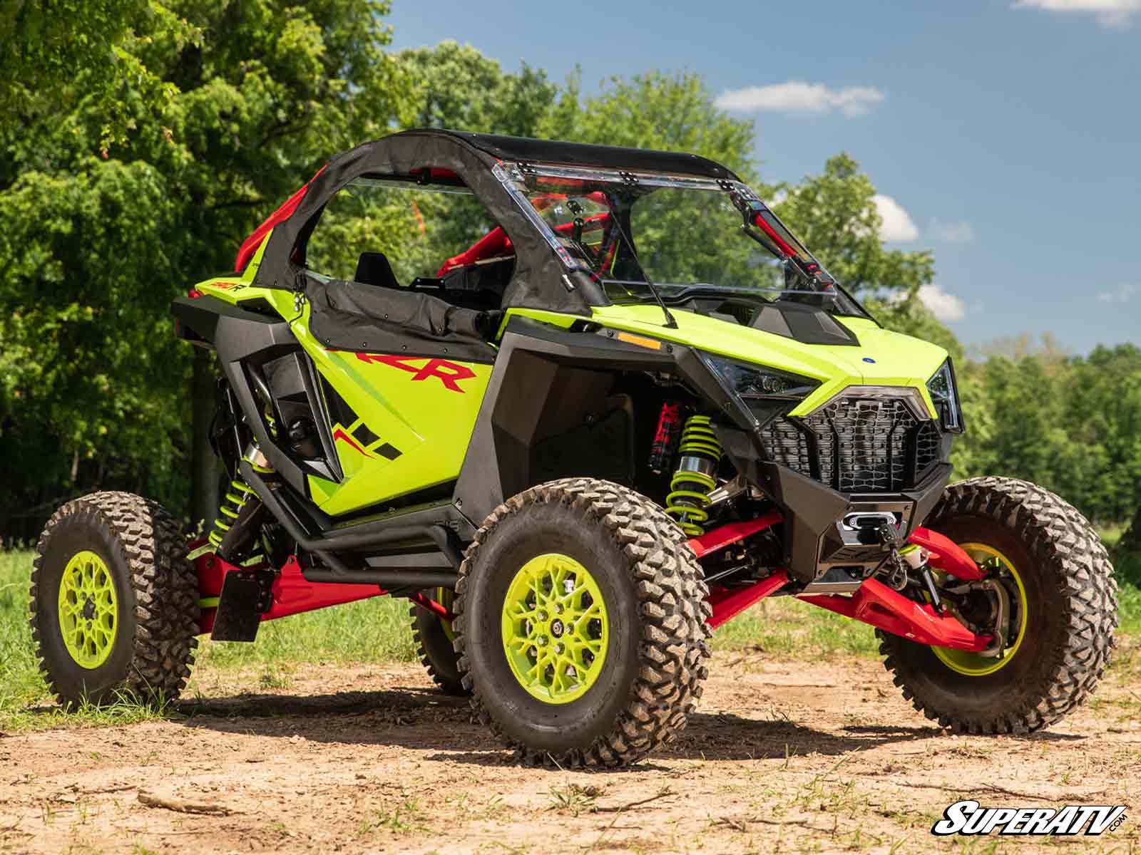 Polaris RZR Pro S Winch Mounting Plate